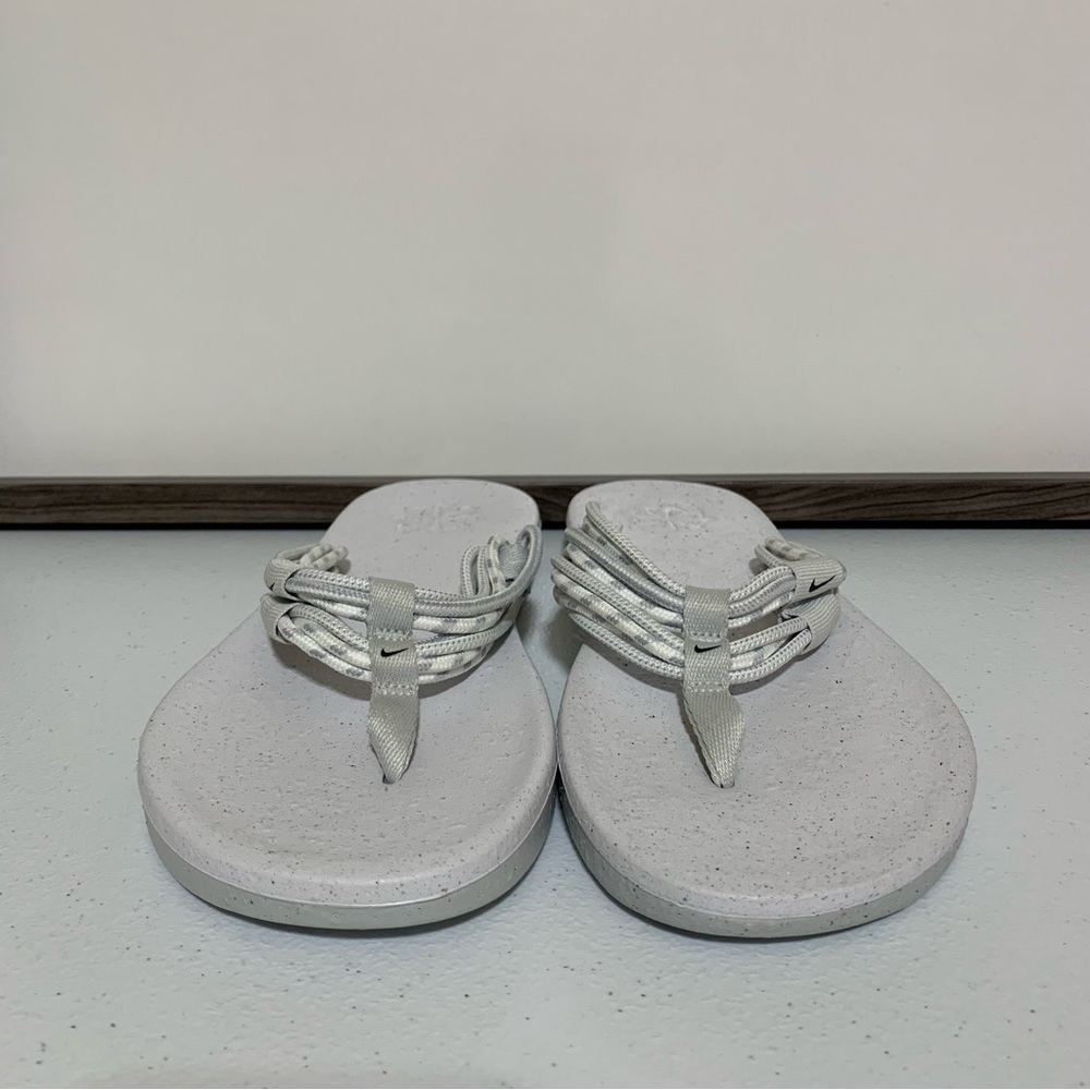 Nike Ecohaven Next Nature Women’s Flip Flop Photon Dust/Black-White-Size 10 NWT - Picture 5 of 9